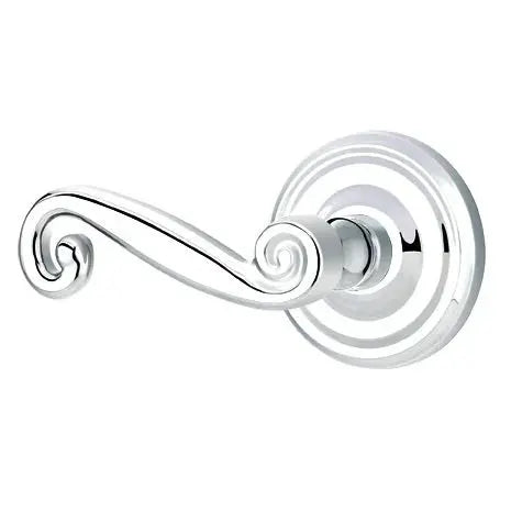 Emtek Rustic Door Lever with Regular Rose by Emtek
