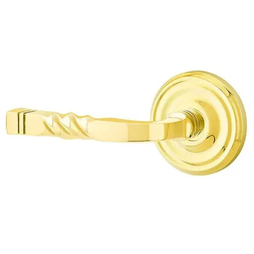 Emtek Sante Fe Lever with Regular Rose by Emtek