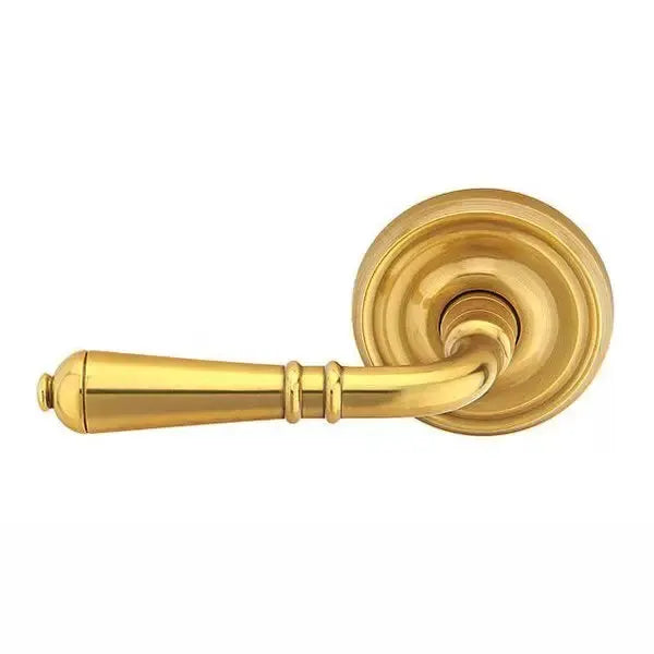 Emtek Turino Door Lever with Regular Rose by Emtek