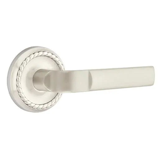 Emtek Aston Lever with Rope Rose by Emtek