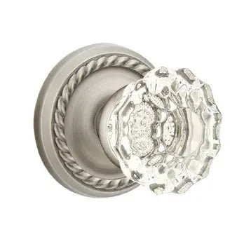 Emtek Astoria Door Knob with Rope Rose by Emtek