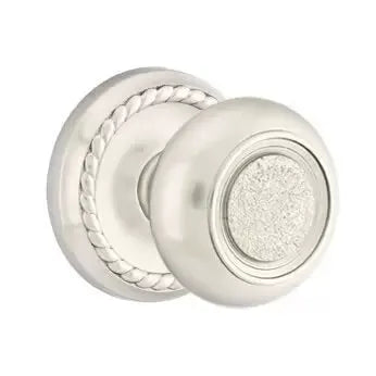 Emtek Belmont Knob with Rope Rose by Emtek