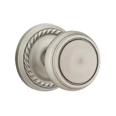 Emtek Norwich Door Knob with Rope Rose by Emtek