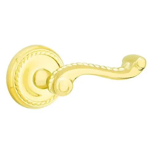 Emtek Rope Lever with Rope Rose by Emtek