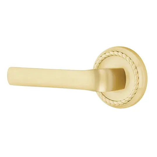 Emtek Spencer Lever with Rope Rose by Emtek