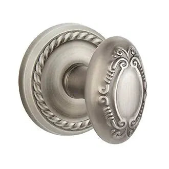 Emtek Victoria Knob with Rope Rose by Emtek