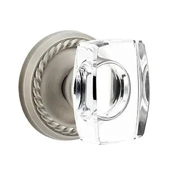 Emtek Windsor Door Knob with Rope Rose by Emtek