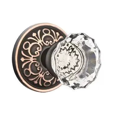 Emtek Astoria Door Knob with Lancaster Rose by Emtek