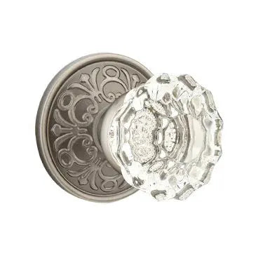 Emtek Astoria Door Knob with Lancaster Rose by Emtek