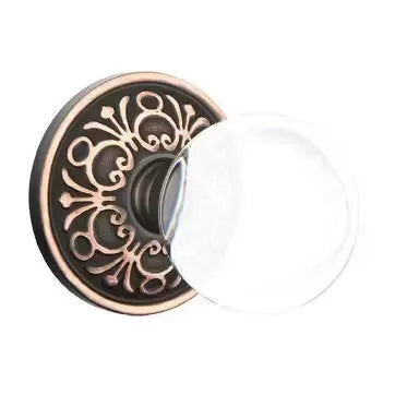 Emtek Bristol Door Knob with Lancaster Rose by Emtek