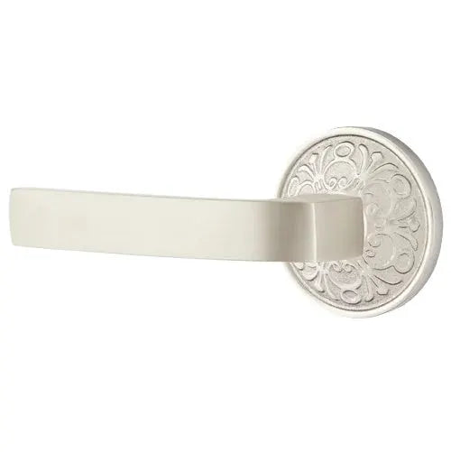 Emtek Breslin Lever with Lancaster Rose by Emtek