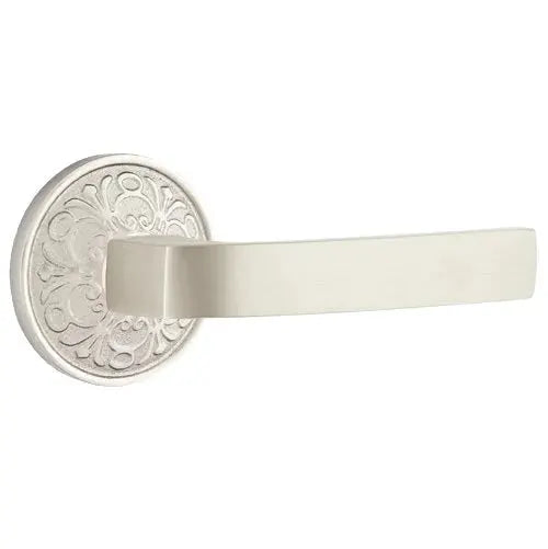 Emtek Breslin Lever with Lancaster Rose by Emtek