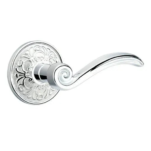 Emtek Elan Lever with Lancaster Rose by Emtek