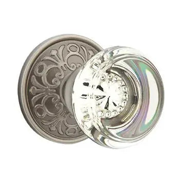 Emtek Georgetown Door Knob with Lancaster Rose by Emtek