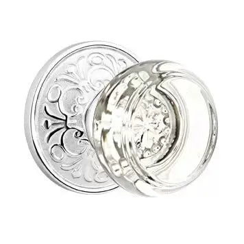 Emtek Georgetown Door Knob with Lancaster Rose by Emtek
