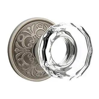Emtek Lowell Door Knob with Lancaster Rose by Emtek