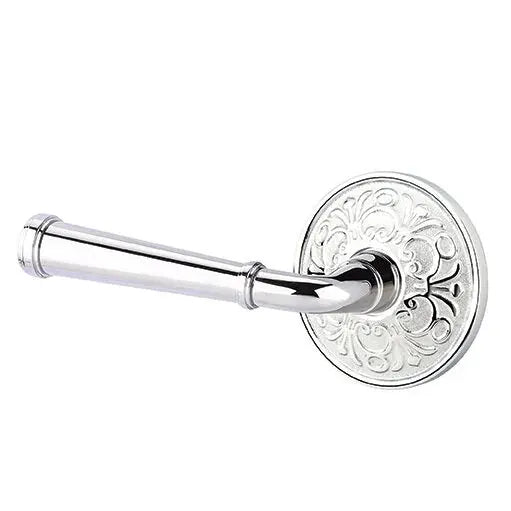 Emtek Merrimack Lever with Lancaster Rose by Emtek