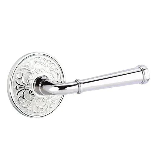 Emtek Merrimack Lever with Lancaster Rose by Emtek