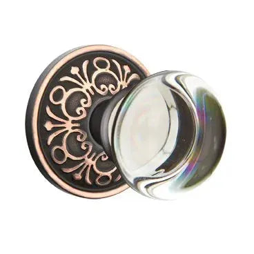 Emtek Providence Door Knob with Lancaster Rose by Emtek