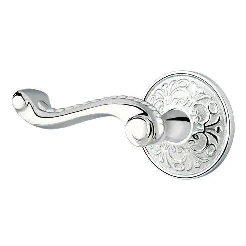 Emtek Rope Lever with Lancaster Rose by Emtek