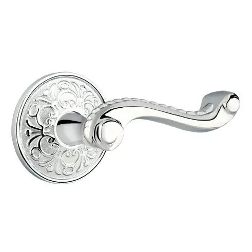 Emtek Rope Lever with Lancaster Rose by Emtek