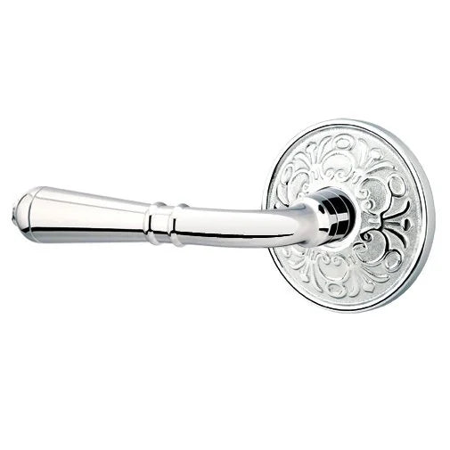 Emtek Turino Door Lever with Lancaster Rose by Emtek