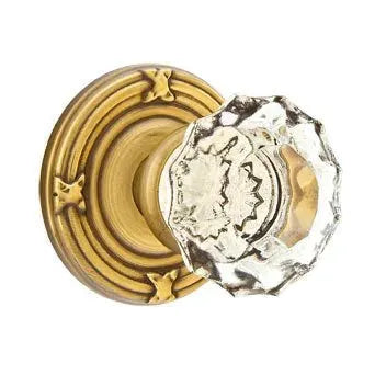 Emtek Astoria Door Knob with Ribbon and Reed Rose by Emtek