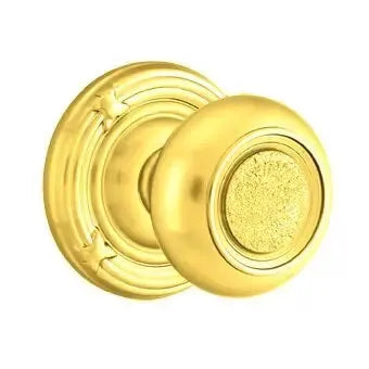 Emtek Belmont Knob with Ribbon and Reed Rose by Emtek