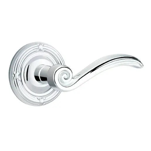 Emtek Elan Lever with Ribbon and Reed Rose by Emtek