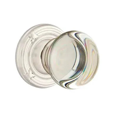 Emtek Providence Door Knob with Ribbon and Reed Rose by Emtek