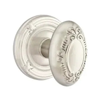 Emtek Victoria Knob with Ribbon and Reed Rose by Emtek