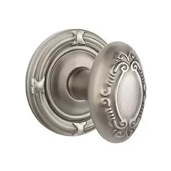 Emtek Victoria Knob with Ribbon and Reed Rose by Emtek