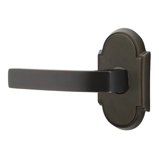 Emtek Breslin Lever with #8 Rose by Emtek