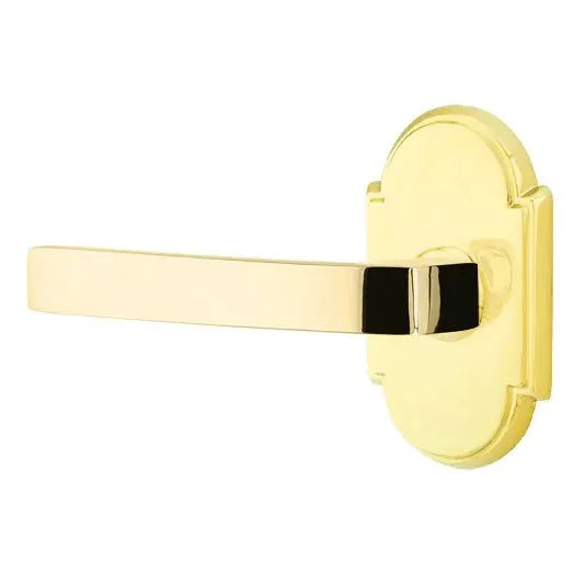 Emtek Breslin Lever with #8 Rose by Emtek