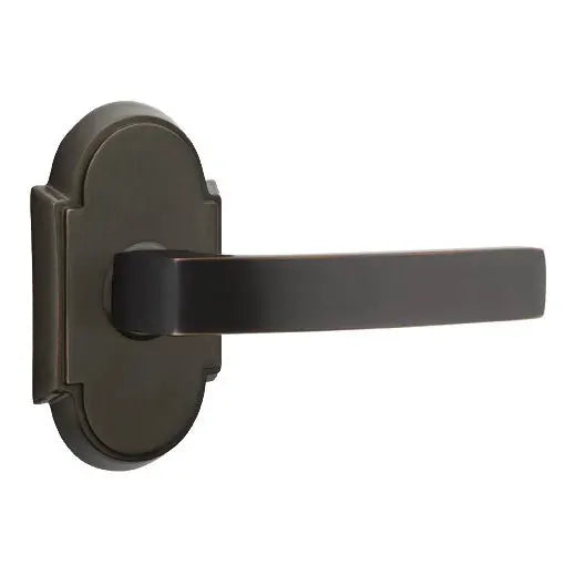 Emtek Breslin Lever with #8 Rose by Emtek
