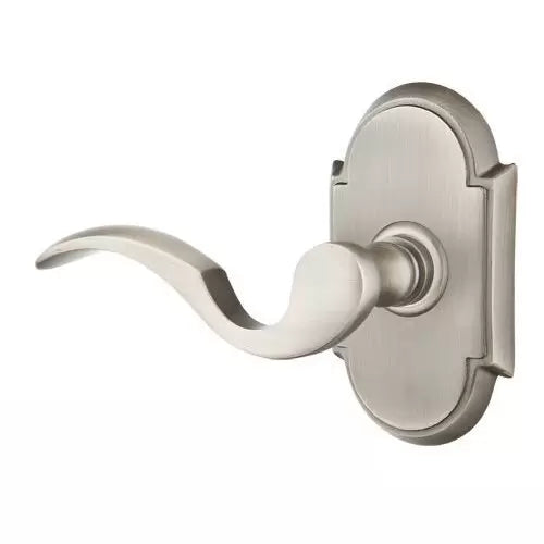 Emtek Cortina Door Lever with #8 Rose by Emtek