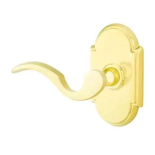 Emtek Cortina Door Lever with #8 Rose by Emtek
