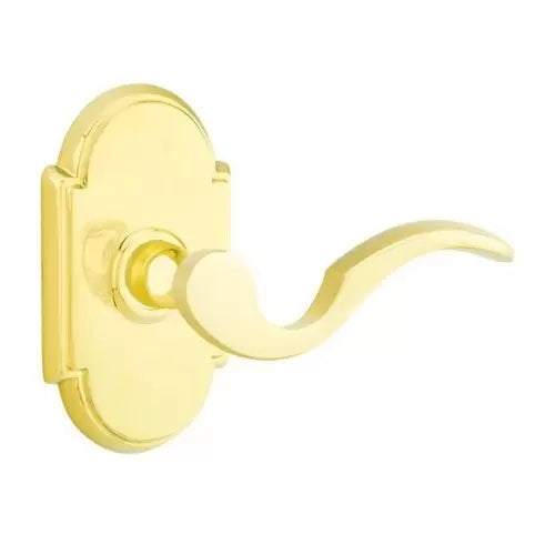 Emtek Cortina Door Lever with #8 Rose by Emtek