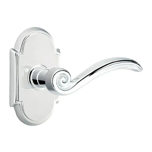 Emtek Elan Lever with #8 Rose by Emtek
