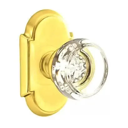 Emtek Georgetown Door Knob with #8 Rose by Emtek