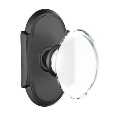 Emtek Hampton Door Knob with #8 Rose by Emtek