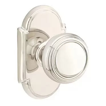 Emtek Norwich Door Knob with #8 Rose by Emtek