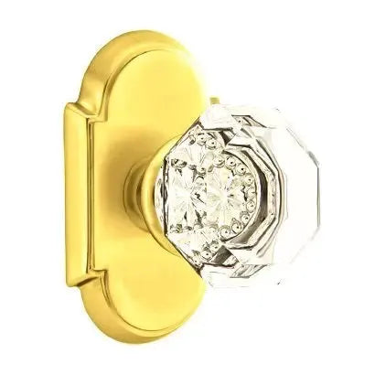 Emtek Old Town Door Knob with #8 Rose by Emtek