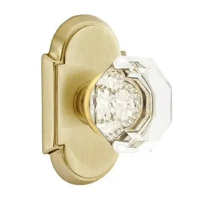 Emtek Old Town Door Knob with #8 Rose by Emtek