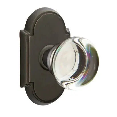 Emtek Providence Door Knob with #8 Rose by Emtek