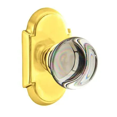 Emtek Providence Door Knob with #8 Rose by Emtek
