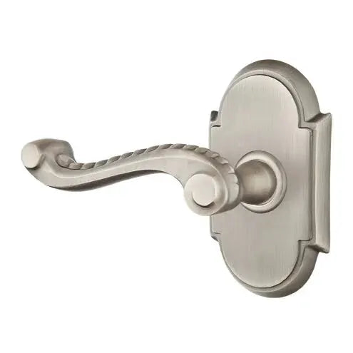 Emtek Rope Lever with #8 Rose by Emtek