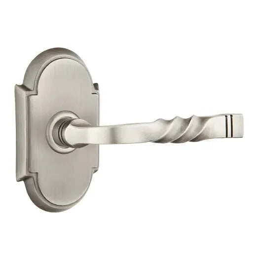 Emtek Sante Fe Lever with #8 Rose by Emtek