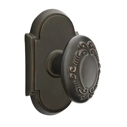 Emtek Victoria Knob with #8 Rose by Emtek