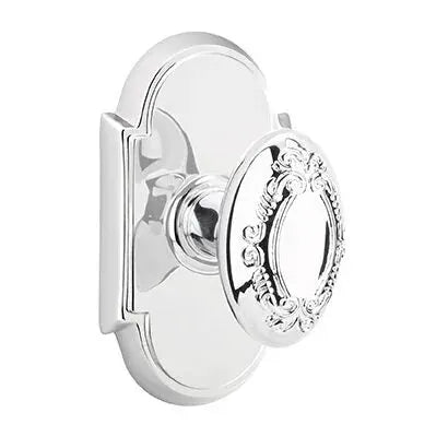 Emtek Victoria Knob with #8 Rose by Emtek